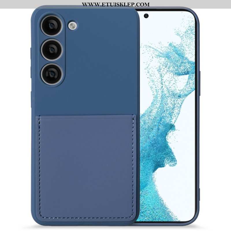 Etui do Samsung Galaxy S23 5G Posiadacz Karty Z Płynnego Silikonu